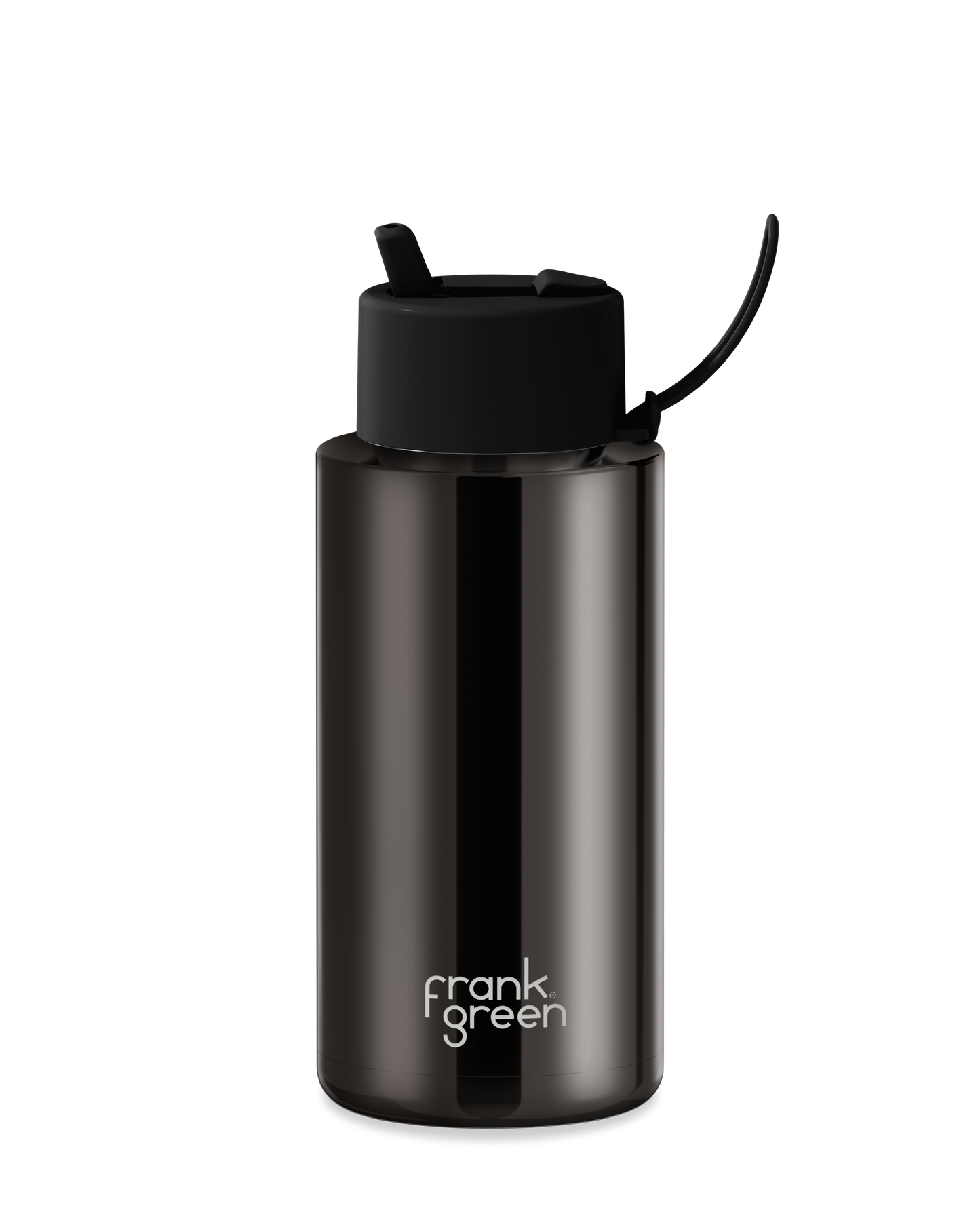 Chrome Ceramic Reusable Bottle - 34oz / 1,000ml