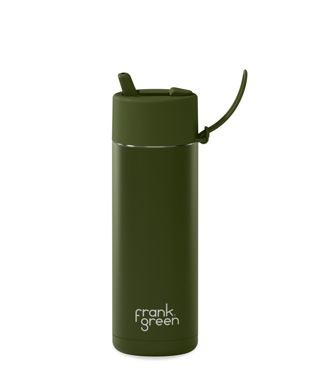 Ceramic Reusable Bottle - 20oz / 595ml - Khaki