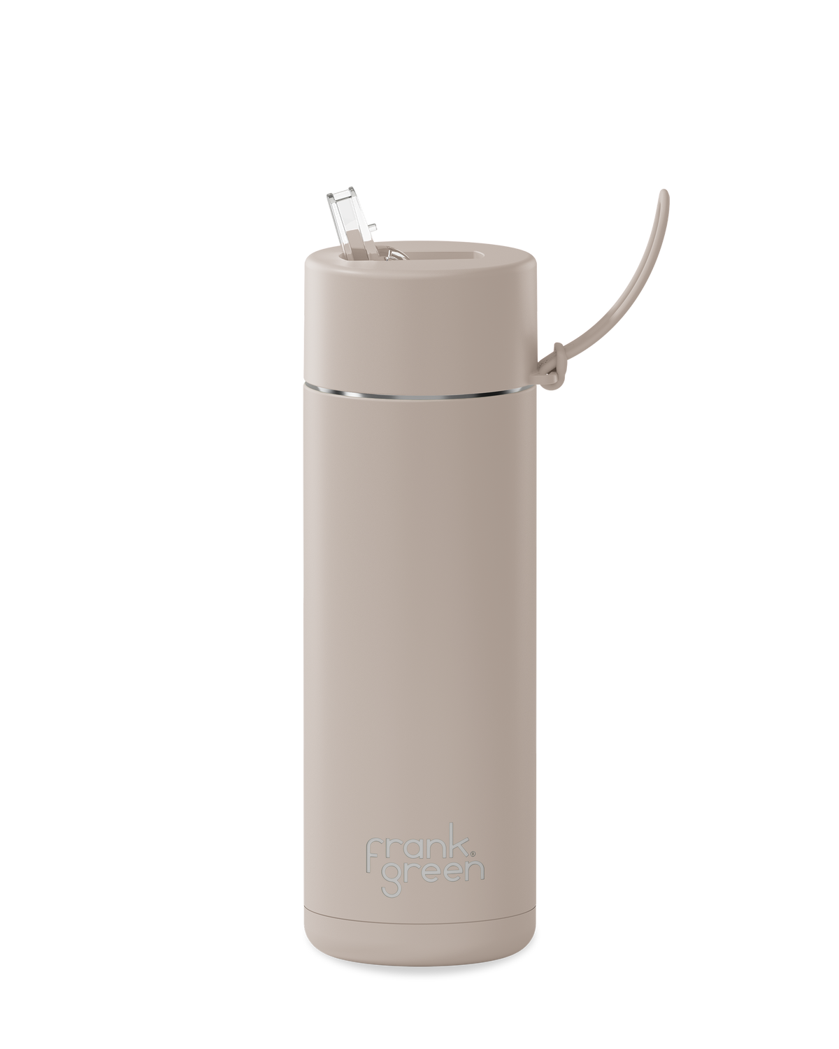 20oz reusable water bottle with Straw Lid in Moon Dust