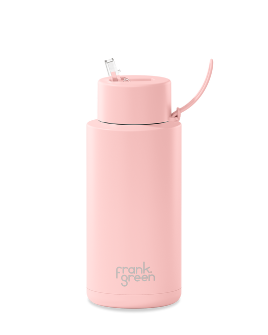34oz Bottle with Straw Lid