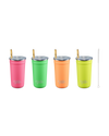 Reusable Party Cups - 16oz / 475ml (4 pack) - Neon