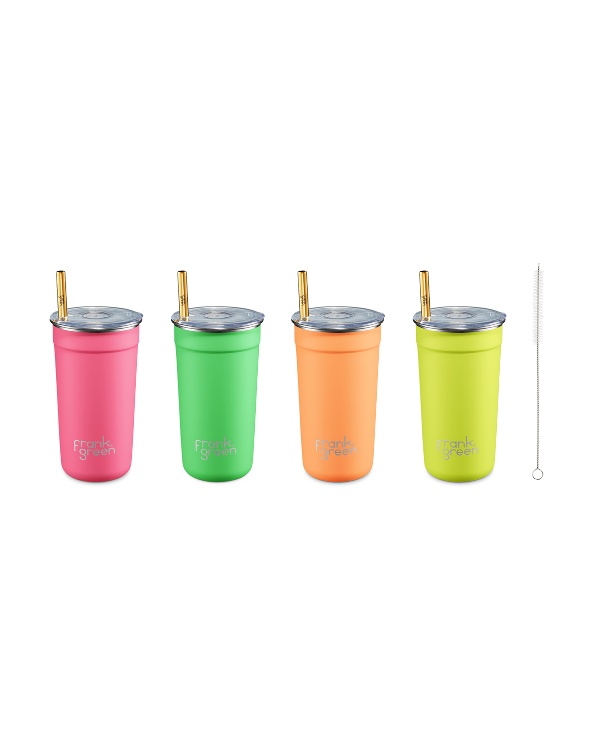 Reusable Party Cups - 16oz / 475ml (4 pack) - Neon