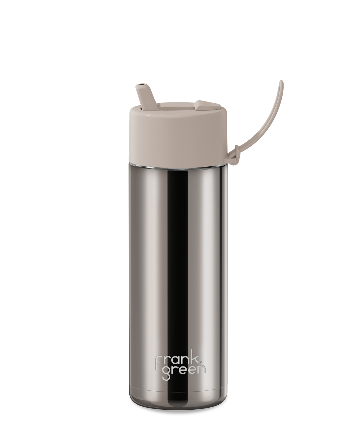 Chrome Ceramic Reusable Bottle - 20oz / 595ml