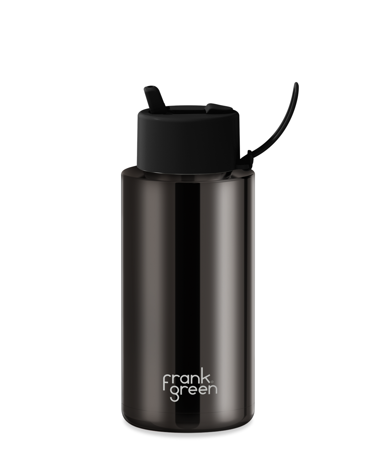 Chrome Ceramic Reusable Bottle - 34oz / 1,000ml