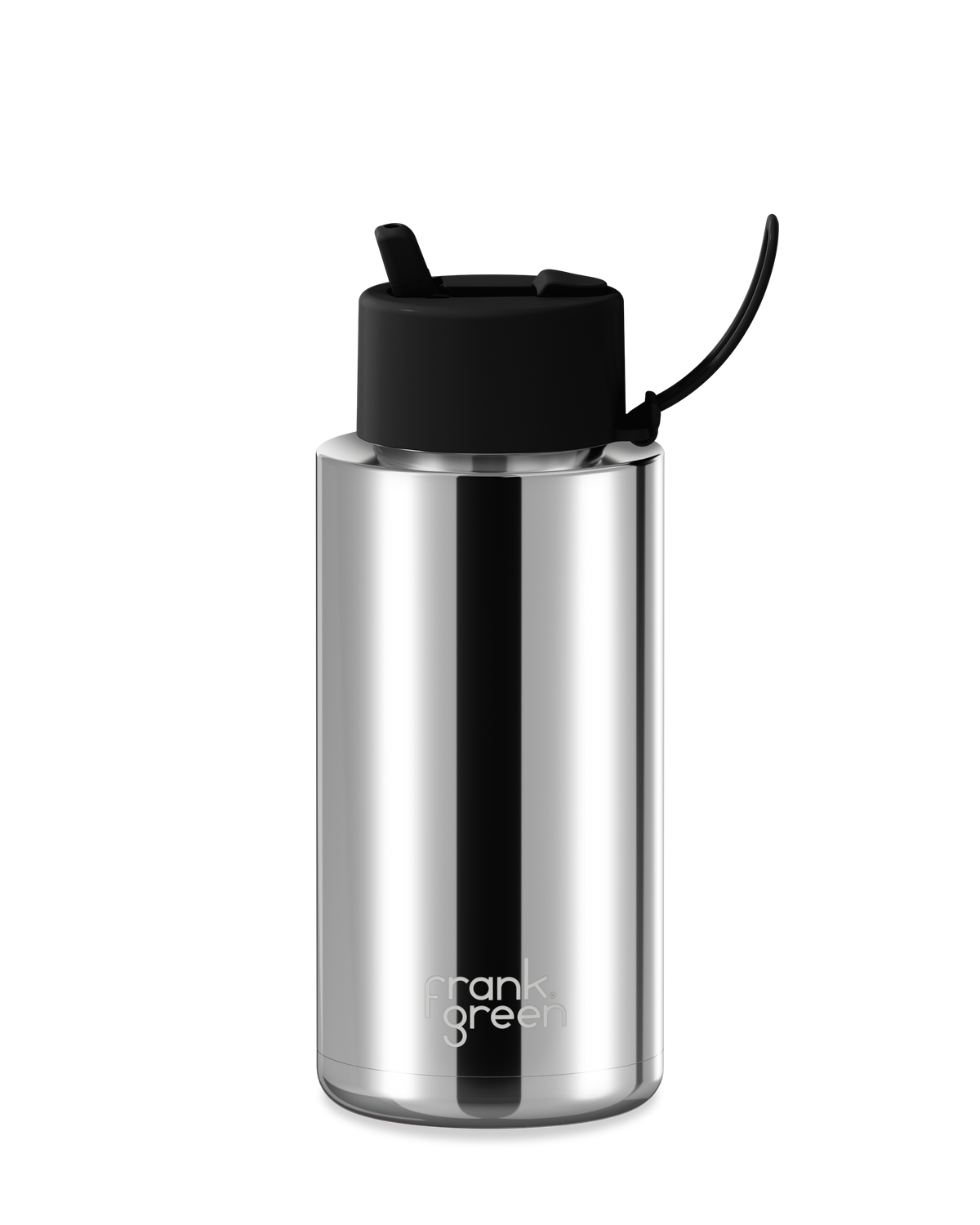 Chrome Ceramic Reusable Bottle - 34oz / 1,000ml