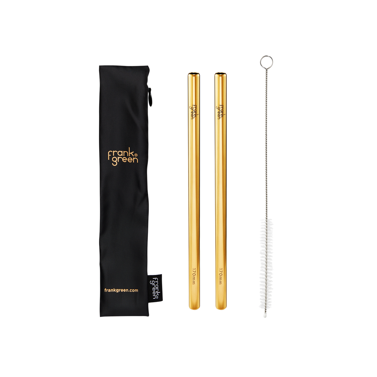 Midnight Reusable Straw Pack - 170mm
